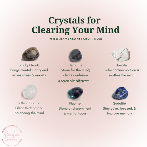 6 Crystals to Clear Your Mind and Boost Your Focus!